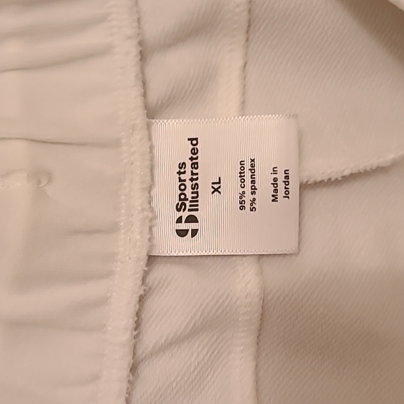 SPORTS ILLUSTRATED WOMEN'S WHITE SHORTS ELASTIC WAISTBAND SIZE XL - Picture 6 of 11